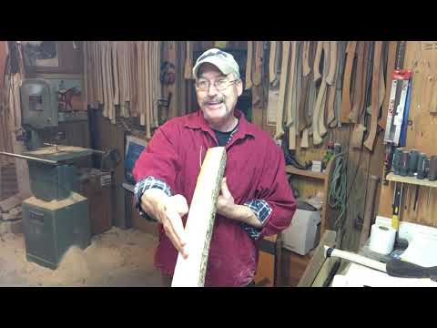 How to make an offset broad axe handle with NO runout!