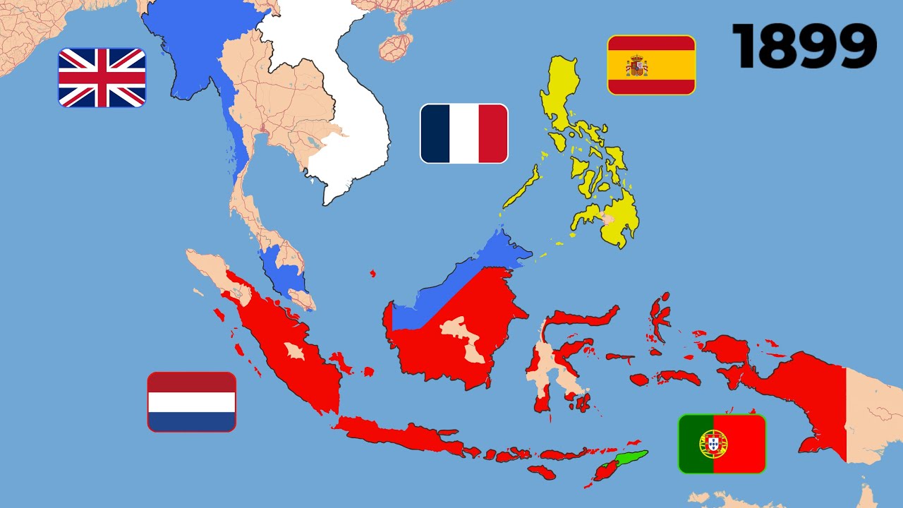How Europe COLONISED Southeast Asia