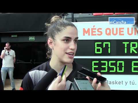 Irene Gari post Valencia Basket vs. Girona