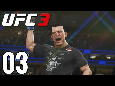 UFC 3 Career Mode Walkthrough Part 3 - TOUGH COMPETITION!
