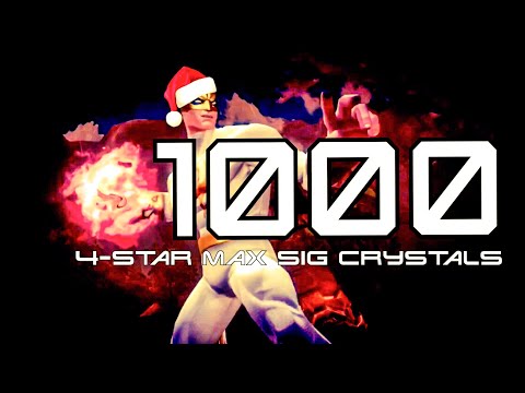 Biggest Max Sig Opening?! 1000 x 4-Star Max Sig Crystals Opening!!! - Marvel Contest of Champions