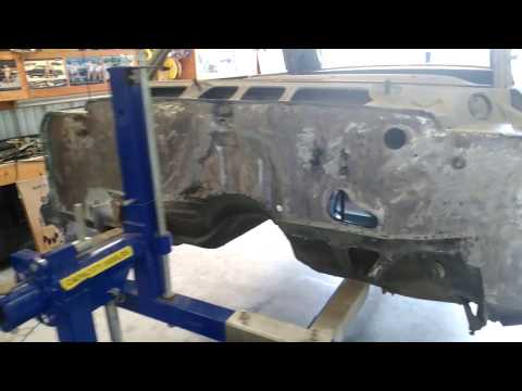 1964 impala shaved firewall bare metal