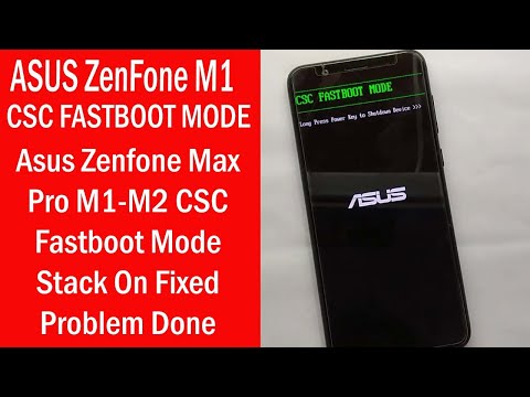 Asus ZenFone Max Pro M1 Csc Fastboot Mode Show on Screen | Pardeep Electronics