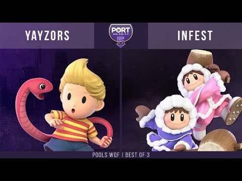 Port Priority 5 - Yayzors (Lucas) vs. Infest (Ice Climbers) - Pools WQF