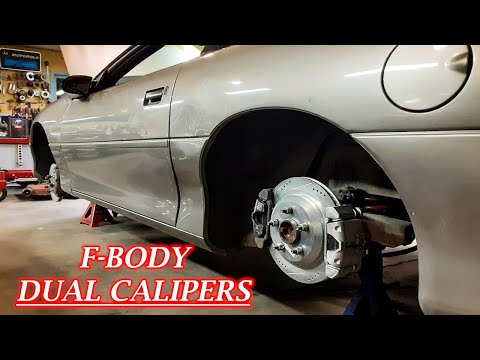 F-Body Drift Car Build Part One - Dual Rear Calipers. Plus Brake Upgrades From CarParts.com!