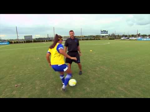 The 2nd Defender in a 1V2 - Defending in Pairs Series by IMG Academy Soccer Program (1 of 3)