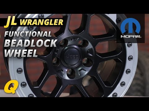 Mopar Functional Beadlock Wheel for Jeep Wrangler JK & JL