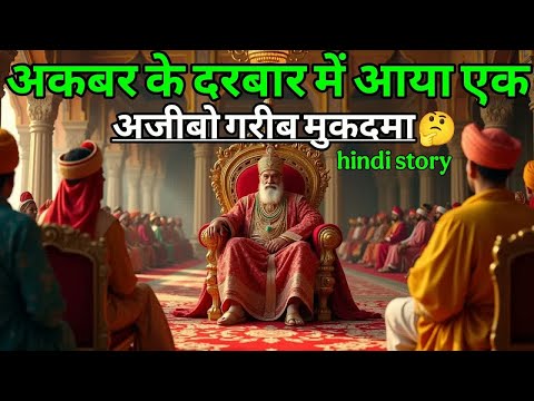 अकबर के दरबार में आया एक अजीबो गरीब मुकदमा ｜ akbar birbal ki kahani ｜ new majedar story｜kahaniya ｜.