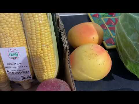 Cost of fruits and vegetables in Australia