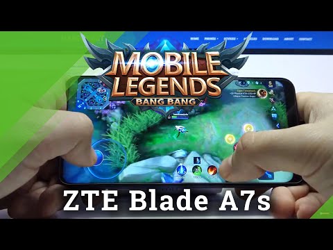 ZTE Blade A7s Mobile Legends GamePlay | Teamfight Tactics Test on ZTE Blade A7s