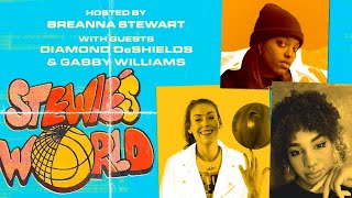 Inside the WNBA Bubble with Diamond DeShields & Gabby Williams | STEWIE’S WORLD