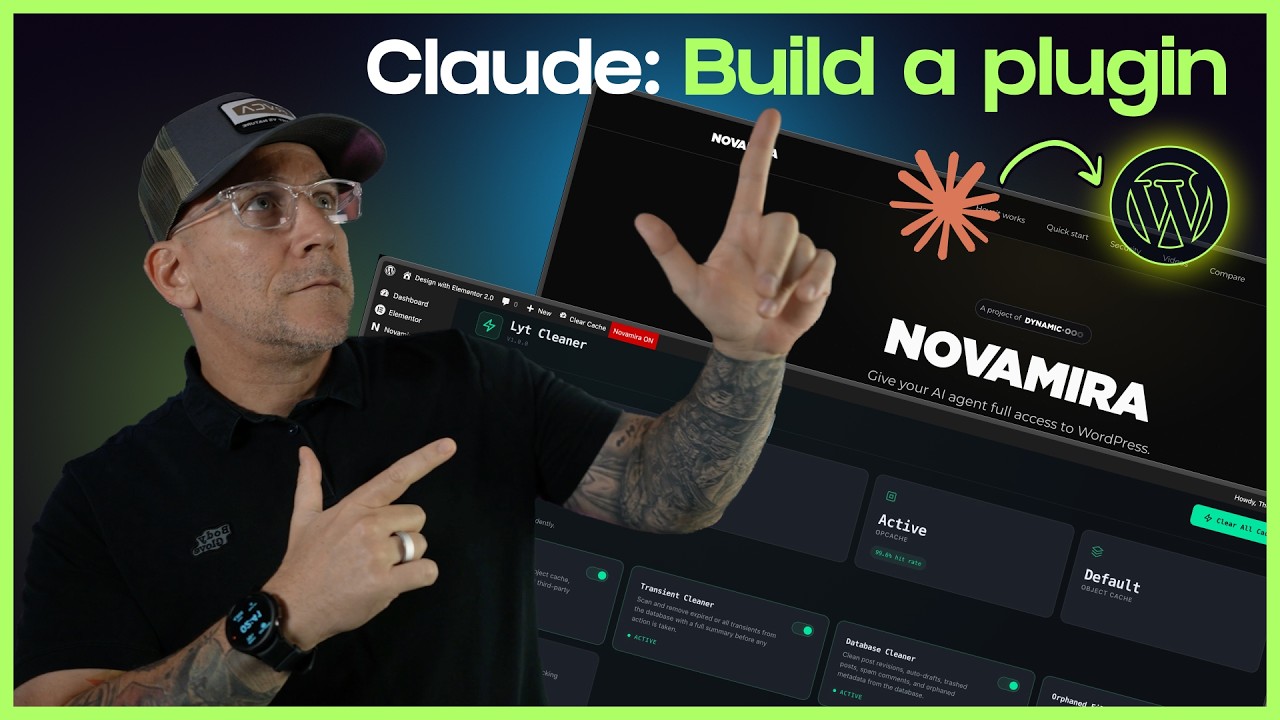 A Free Powerful WordPress MCP (Claude Code + Novamira)