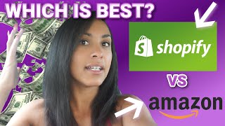 SHOPIFY VS AMAZON | Which is best for your hair care line or beauty brand!