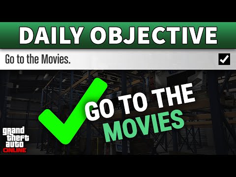 Go to the Movies DAILY OBJECTIVE GUIDE (GTA ONLINE)