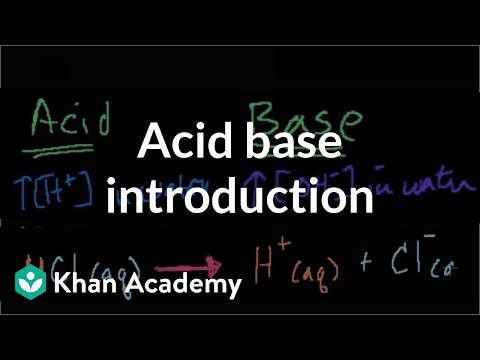 Acid Base Introduction