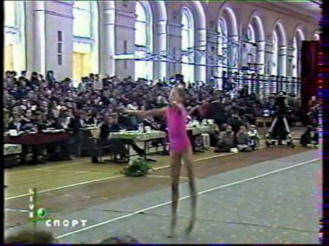 Belova Olga (RUS)  rope   Championships of Russia 1998