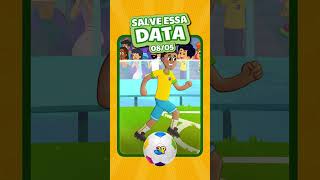 Eu tenho Três Palavrinhas no meu coração: BRASIL É CAMPEÃO! 💛💚