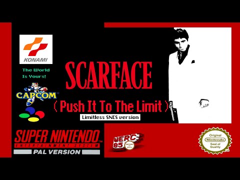 SCARFACE ( Push It To The Limit ) 16-bit Limitless SNES Chiptune Cover (werc85)