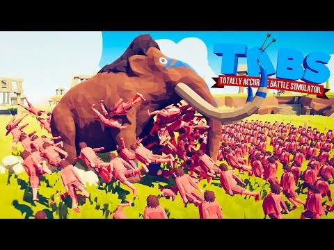 How Many Halflings Can Destroy A Mammoth in Totally Accurate Battle Simulator (TABS)