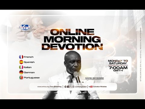 Online Morning Devotion | Monday, 25th  September 2023.