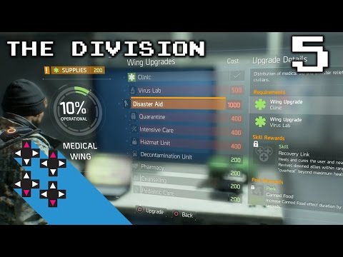 BASE UPGRADES & TESTING OUT ENCOUNTERS (THE DIVISION PART 5) — UpUpDownDown Streams