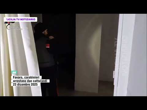 Favara, carabinieri arrestano due catturandi