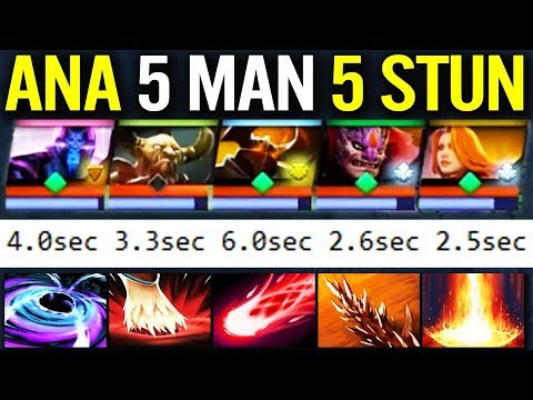Annoying Team WTF Stun Forever in Dota 2 - OG.ANA Lion Support Dota 2