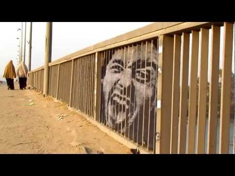 marvelous street art in Mansoura , Egypt