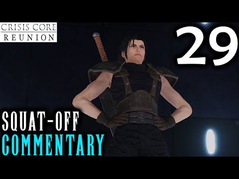 Squat Challenge: Crisis Core Reunion Final Fantasy VII Walkthrough Part 29 - Flowers & Muscles