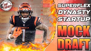 2024 Dynasty Superflex Startup Mock Draft | Fantasy Football