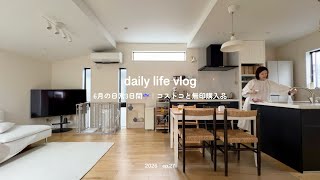 vlog｜6月の日常☔️やる気の出ない週の後半・コストコと無印購入品・台風の日のピザ作り🍕