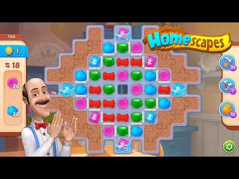 Homescapes - Level 796 to 799 Gameplay Walkthrough - New Update