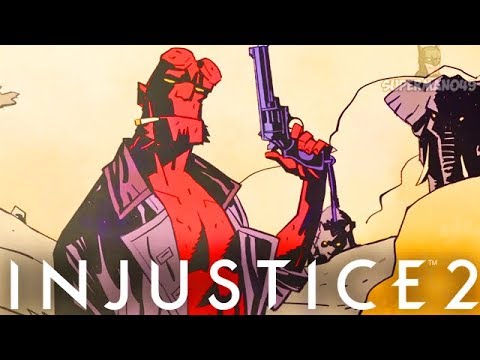 Injustice 2: "Hellboy" Ending! Classic Ladder Walkthrough - Injustice 2 Hellboy Story Ending