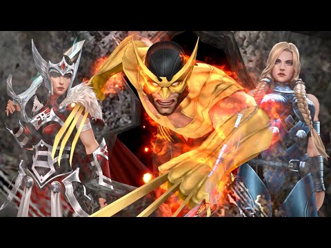 Wolverine & Valkyrie & Sif ABX (9.5m) Combat Super Hero Paralyze Day C.T.P. of Rage