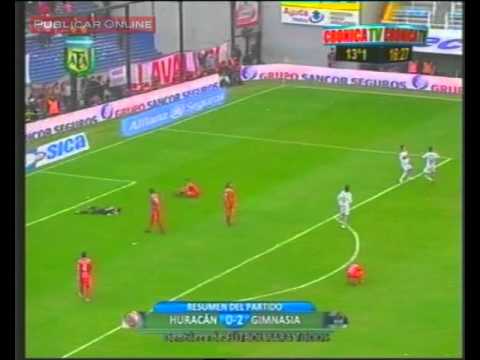 Gimnasia le ganó a Huracán 2 a 0, los goles