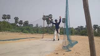 preview picture of video 'Cricket net practice video'