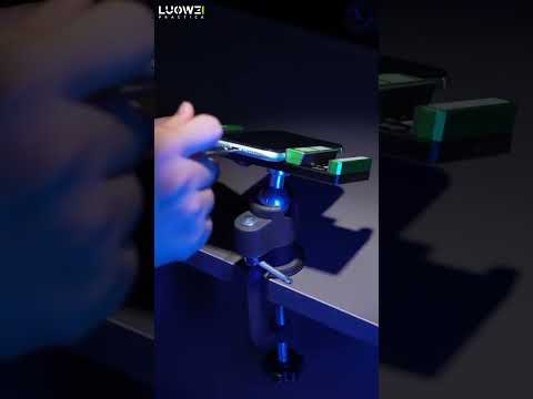 Kẹp điện thoại LUOWEI LW-319 kẹp bàn, tách lưng xoay 360 độ