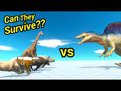 Modern mammals (no rocket ellie) vs 2nd boss factions animal revolt battle simulator