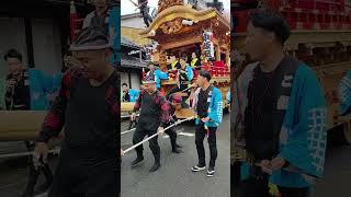 【藤枝大祭り】屋台巡行　小坂区　2025