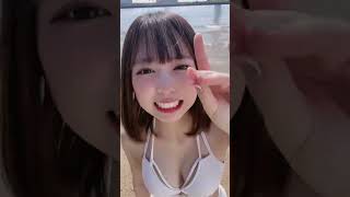 【TikTok】揺れすぎ注意! かわいい水着JK #shorts