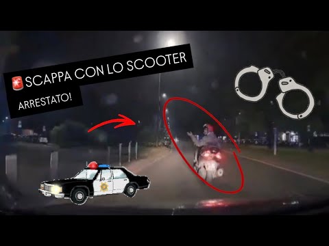 🚨 CRAZY LIVE CHASE, RUNS AWAY THROUGH MILAN CENTER