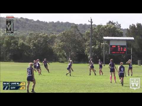 2017 BDAFL Round 1 GE Women's Highlights - Lake Macquarie Dockers v Newcastle City Blues