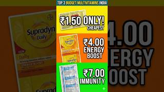 Top 3 Best & Cheapest Multivitamins in India 2026