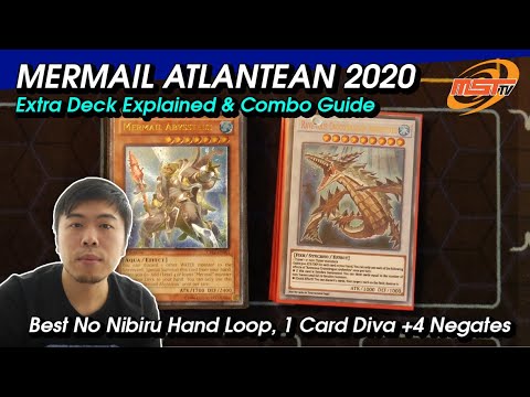Mermail No Nibiru Hand Loop! 1 Diva +4 Negates, Combo Guide - Deck Profile 2020