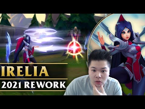 IRELIA REWORK 2021 Spotlight | Gameplay Guide - League of Legends