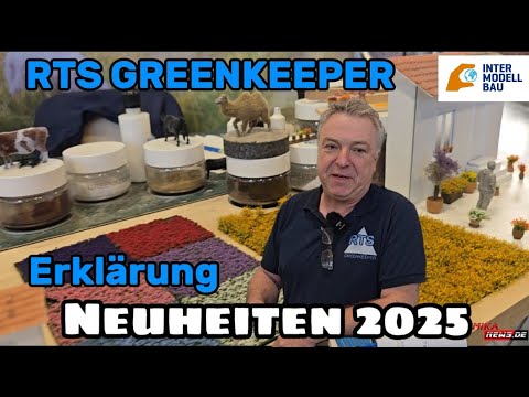 RTS GREENKEEPER New Products 2025 - Intermodellbau Dortmund