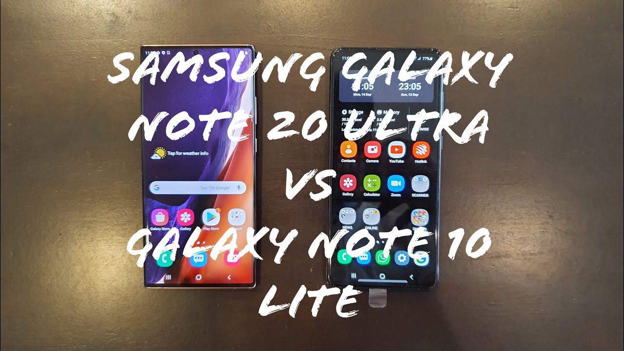 Galaxy Note 20 Ultra VS Galaxy Note 10 Lite ! Speed/Temperature/RAM Test!