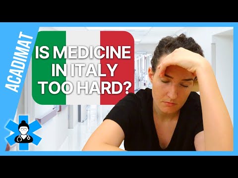 Is Studying Medicine in Italy hard?