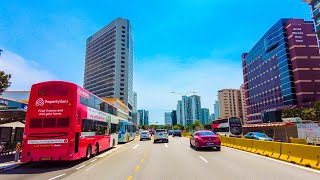 Download lagu [4K] The Great Singapore Drive | Marine Parade to Downtown Driving Tour mp3
