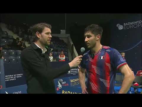 Denmark (Ditlev Jaeger Holm) vs France (Toma Junior Popov) - EMWTC26 Men's Team Final